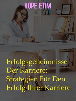 cover image of Erfolgsgeheimnisse Der Karriere